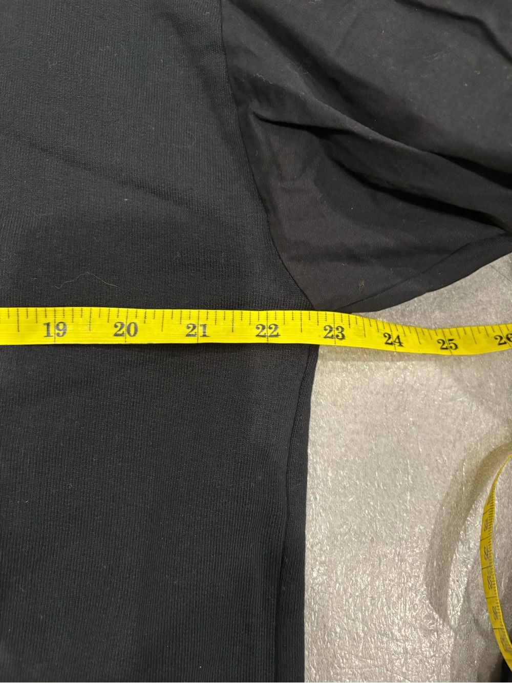 Zara Black Balloon Sleeve Cotton Sweatshirt - Picture 6 of 8